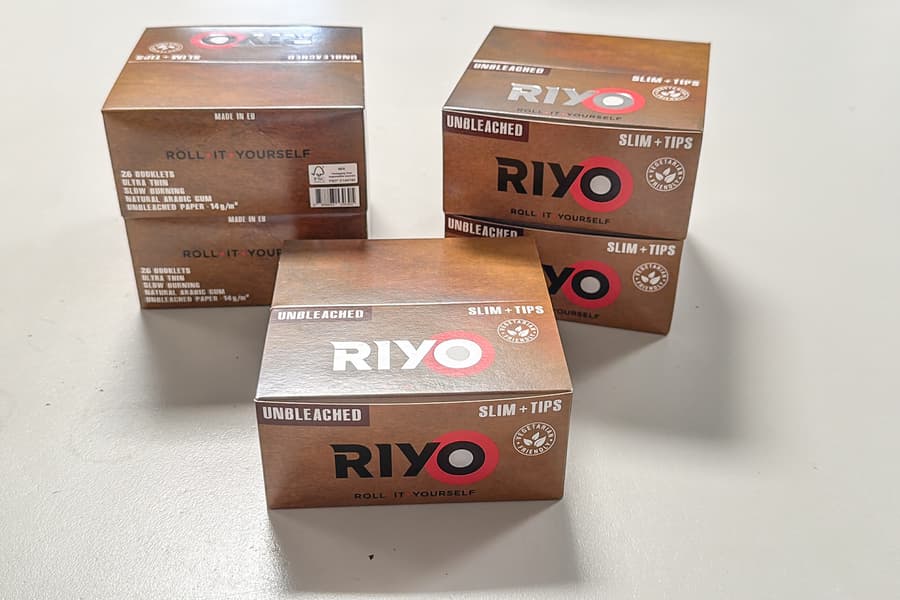 10 Packungen mit Papers Riyo